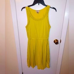 Yellow Loft Dress Size Sm